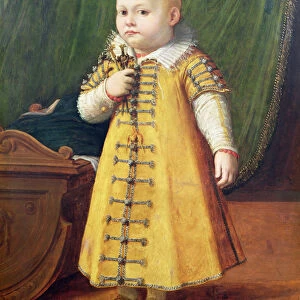 Portrait of a child (panel)
