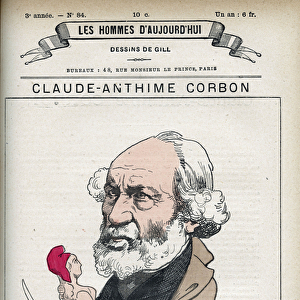 Portrait of Claude Anthime Corbon (1808-1891), French Senator