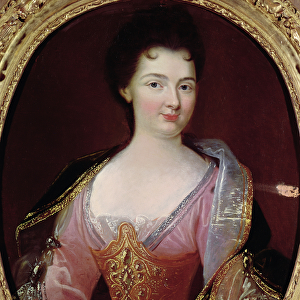 Portrait of Claudine Alexandrine Guerin de Tencin (1682-1749) (oil on canvas)