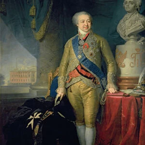 Portrait of Count Alexander Kurakin (1757-1825), 1802 (oil in canvas)