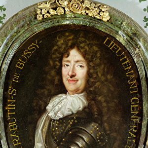 Portrait of Count Roger Bussy de Rabutin (1618-93) (oil on canvas)