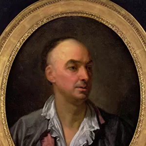 Portrait of Denis Diderot (1713-84) (oil on canvas)