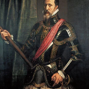 Portrait of Don Ferdinand (Fernando) Alvarez de Tolede, Duke of Alba (Alba) (1507-1582) (painting)