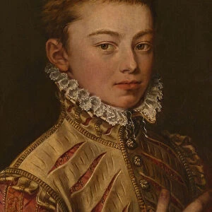 Portrait of Don Juan of Austria, 1559-60 (oil on panel, transferred to canvas)