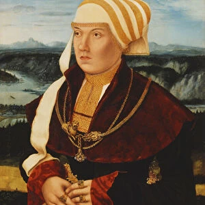 Portrait of Dorothea von Stralenburg, aged 26, three-quarter length