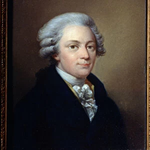 "Portrait du compositeur Wolfgang Amadeus Mozart (1756-1791)"Peinture de Jozef Grassi (1757-1838) 1783 environ State Central Glinka Museum of Music, Moscou