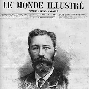 Portrait du vicomte Eugene Melchior de Vogue (1848-1910, ecrivain