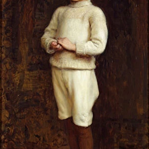 Portrait of Edward Spencer Cavendish (oil on canvas)