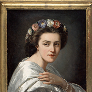 Portrait of Eleonora Duse (1858-1924), Italian comedian