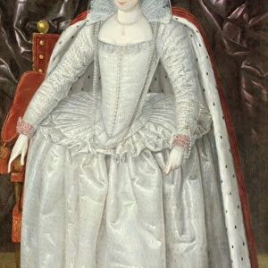 Portrait of Elizabeth Vernon, Countess of Southampton, c. 1603 (oil on canvas)