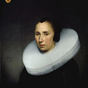 Portrait of Emerantia Driel (Painting, 1647)