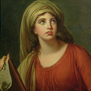 Portrait of Emma Hart (c. 1765-1815) later Lady Hamilton, as a Sibyl, c