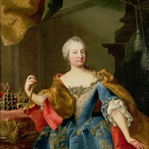 Portrait of Empress Maria Theresa of Austria