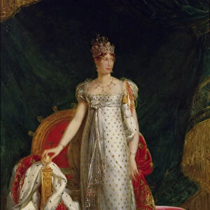 Portrait of Empress Marie Louise (1791-1847) of France, after a painting by Francois Gerard