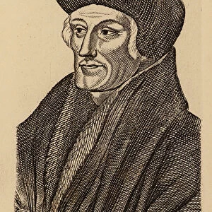 Portrait of Erasmus (engraving)