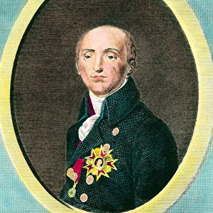 Portrait of Etienne de La Ville, Count De Lacepede (1756-1825), French naturalist