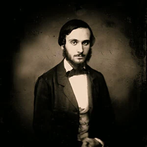 Portrait of Eugene Trutat as a young man. (photo)