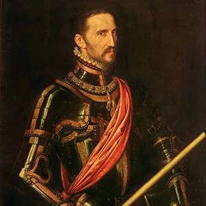 Portrait of Fernando Alvarez de Toledo, 3rd Duke of Alba (1508 - 1582), 1549 (oil
