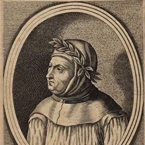 Portrait of Francesco Petrarch (engraving)