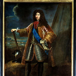 Portrait of Francois Gaston de Bethune (1638-1692). Anonymous painting of the 17th