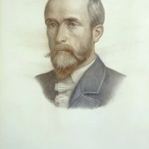 Portrait of Frederick Richard Leyland, 1879 (coloured chalks on paper)