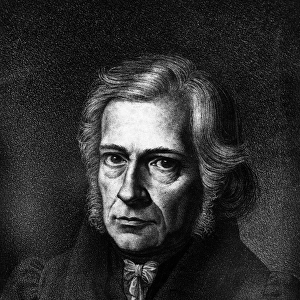 portrait of Friedrich Daniel Ernst Schleiermacher. 1768 - 1834