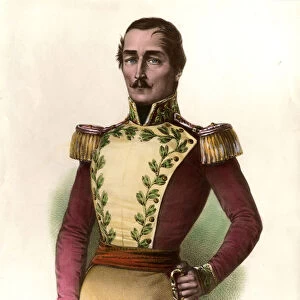Portrait of General Santander (Francisco de Paula) (1782-1840)