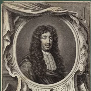 Portrait of George Savile, Marquess of Halifax (engraving)
