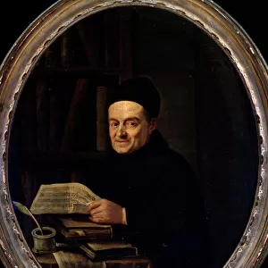 Portrait of Giovanni Battista Martini (Padre Martini). 18th century (painting)