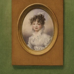 Portrait of Grand Duchess Catherine Pavlovna of Russia (colour litho)
