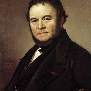 Portrait of Henri Beyle dit Stendhal (1783 - 1842), French writer
