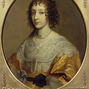 Portrait of Henrietta Maria (1609-69), Queen consort of Charles I of Great Britain