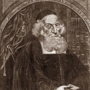 Portrait of Isaac Aboab da Fonseca (1605-1693) - Isaak Aboab Foonseca - rabbi, scholar