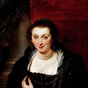 Portrait of Isabella Brandt, wife of the painter Painting by Peter Paul (Pierre-Paul