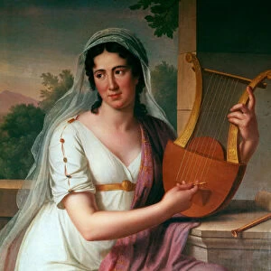 Portrait of Isabella Colbran (oil on canvas, 1817)