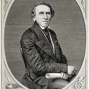 Portrait of Jakob Liebmann Beer, known as Giacomo Meyerbeer (1791 - 1864)