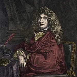 Portrait of Jean-Baptiste Poquelin dit Moliere (Jean Baptiste Poquelin