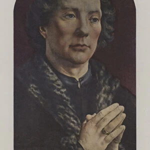 Portrait of Jean Carondelet (colour litho)