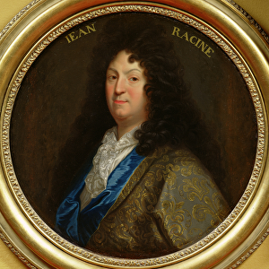Portrait of Jean Racine (1639-99) (oil on canvas)