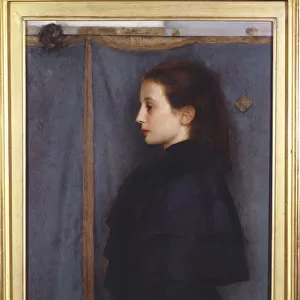 Portrait of Jeanne de Bauer, 1890 (oil on panel)