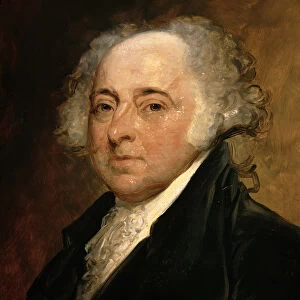 Portrait of John Adams (oil on canvas)