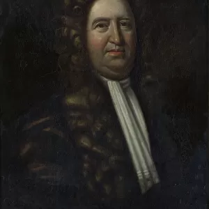Portrait of John Bacon (oil on canvas)