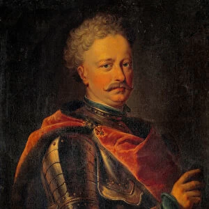 Portrait of John III Sobieski (1629-1696) King of Poland Anonymous painting