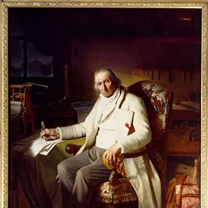 Portrait of Joseph Marie Jacquard (1751-1834) inventor of the weaving machine