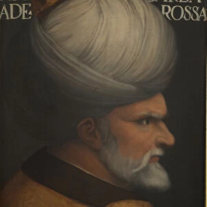 Portrait of Khair ad-Din Barbarossa (oil on panel)