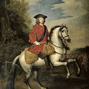 Portrait of King George I, 1717 (oil on canvas)