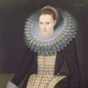 Portrait of a Lady, 1613 (oil on panel)