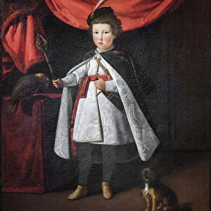 Portrait of Leopoldo de Medici as a young boy, 1622 (oil on canvas)