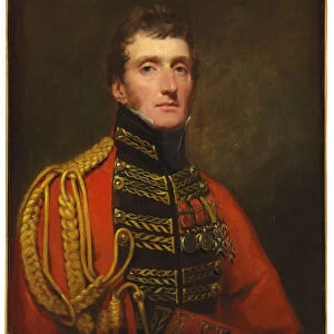 Portrait of Lieutenant General William Stuart, half-length, in uniform (oil on canvas)