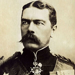 Portrait of Lord Kitchener of Karthoum (1850-1916), English military